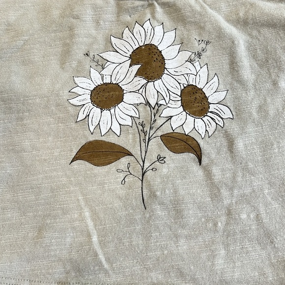 Rylee + cru sunflower long sleeve tee - Picture 2 of 6